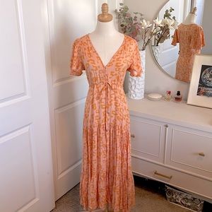 PETAL & PUP | Animal Print Maxi | Size: XS